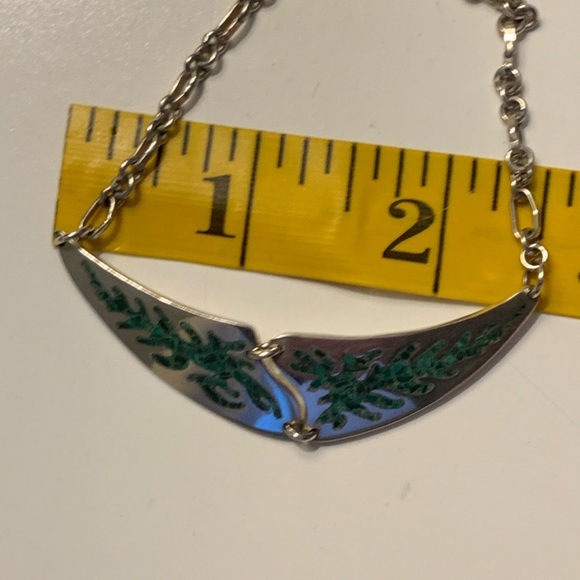 975 Silver & Malachite Set - Picture 5 of 8